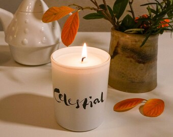 Celestial Natural Wax Candle