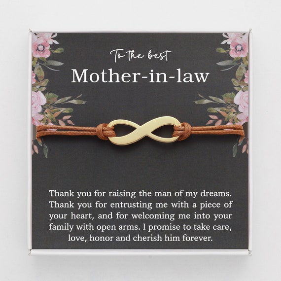 Mother in law Bracelet to My Mother in law Gift Mothers Day