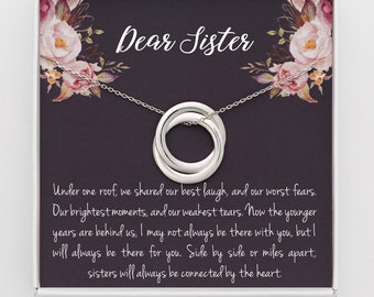 Sister Gift, Sister Birthday Gift, Sister Birthday Gifts, Mothers Day Gift For Sister, Sister Jewelry, Sister Graduation Gift