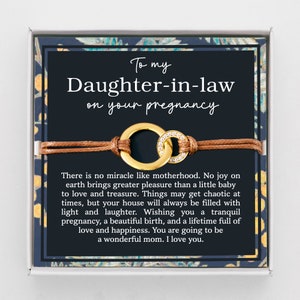Mom To Be Geschenk, Muttertagsgeschenke, Schwiegertochter Geschenk für Schwangere, Geschenk für Schwiegertochter, Geschenkkarte für Schwiegertochter,