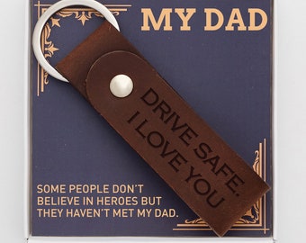 Gift For Dad From Daughter, Father's Day Keychain, To My Dad, Father Gift, Father Keychain, Keychain For Dad, Best Birthday Gift For Dad