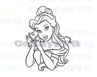 Belle Svg Etsy