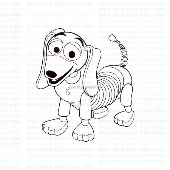 Download The Best Slinky Dog Face Template - cool wallpaper