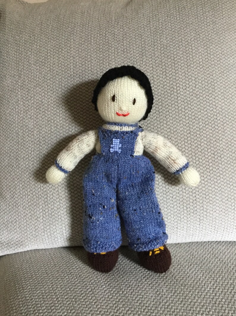 handmade knitted dolls