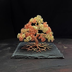 Wire bonsai tree, Wire tree of life, Home decor, Deco, Decoration, Metal sculpture, Art, Original gift, gift for her, wedding gift, OOAK