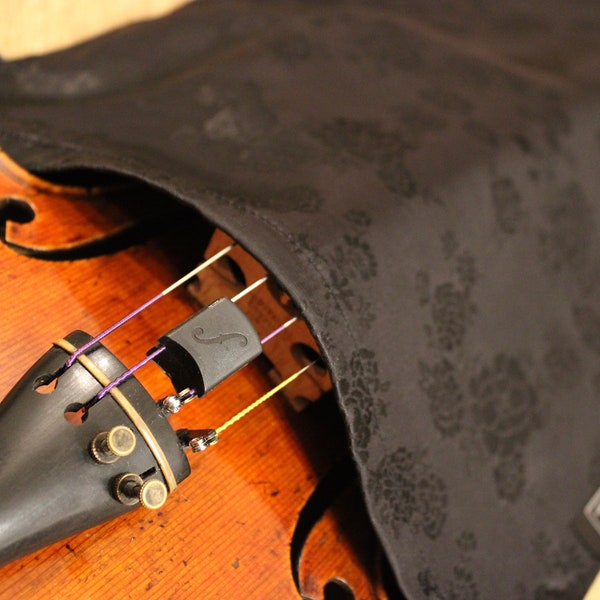 Violin Silk Bag - Halfeti Roses Dream