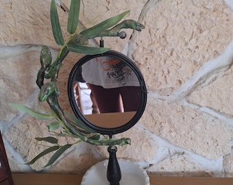 miroir, pyché de table serpents pour gentille sorcière