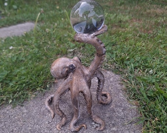 Bola de cristal de polvo