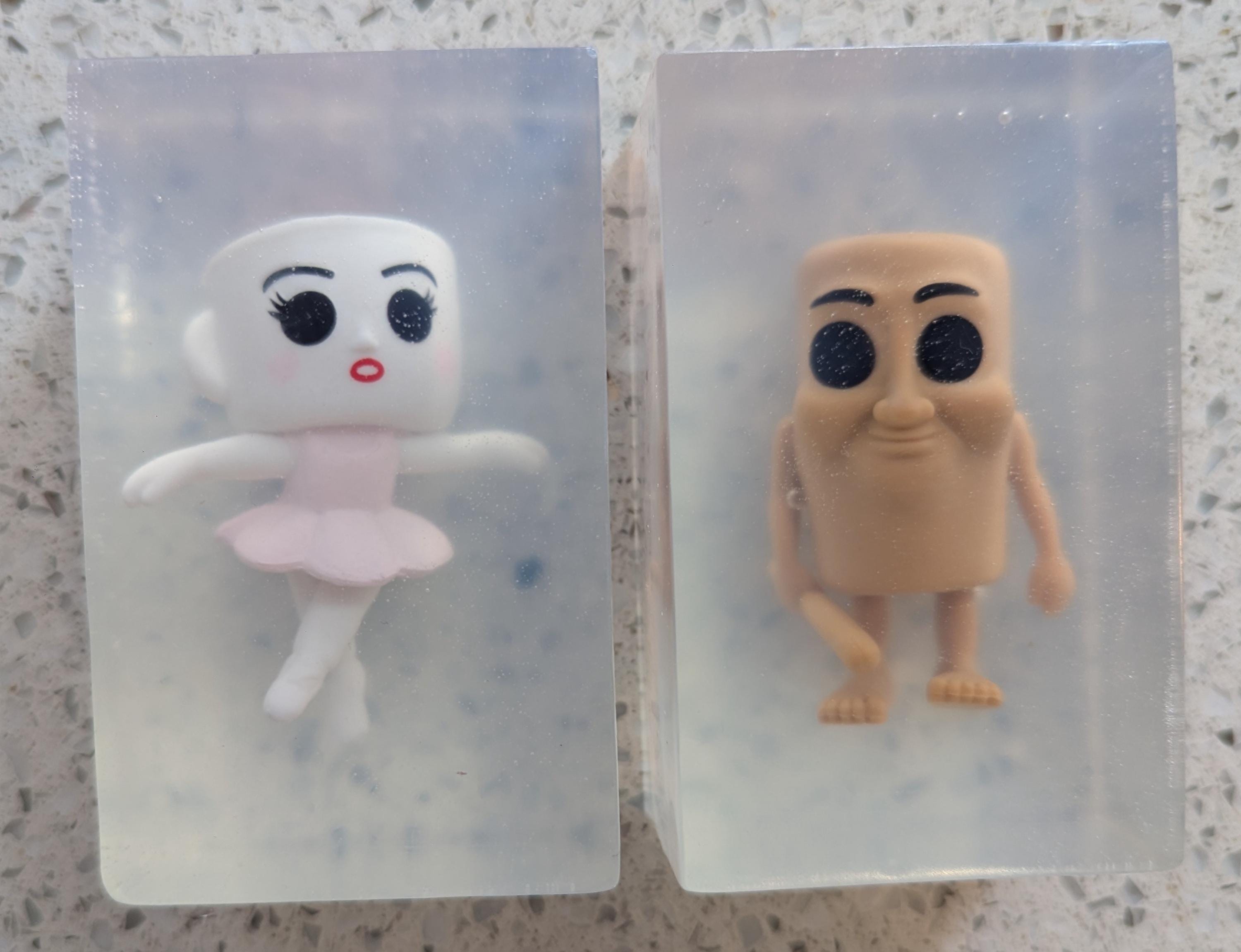 Italian Brain Rot Figures in Soap Bar X 2 Bars - Etsy