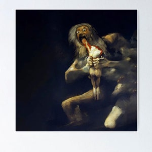Francisco Goya / Saturn Devouring His Son / Digital Download