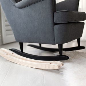 Rocking Chair Legs, Nursery Chair Legs, Custom Rockers For Your Chair, Rocking Chair Conversion Kit, Ash Wood Chair Legs, Wing Chair Legs