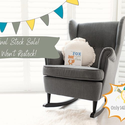 Ash Wood Rocking Chair Legs: IKEA Strandmon Wing Chair Conversion Kit