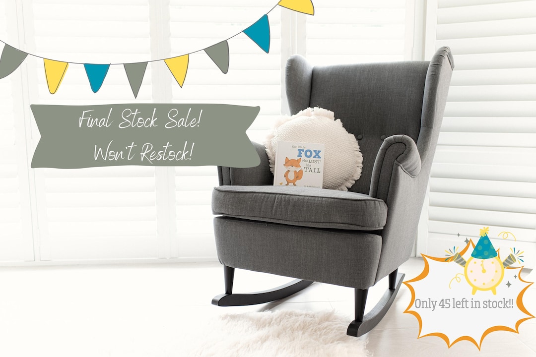Ash Wood Rocking Chair Legs: IKEA Strandmon Wing Chair Conversion