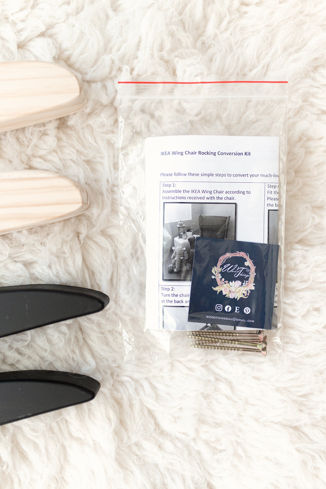 Rocking Legs for IKEA Strandmon Chair Rocking Chair Etsy