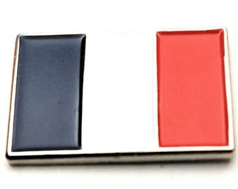France French Flag Enamel Lapel Pin Badge Brooch