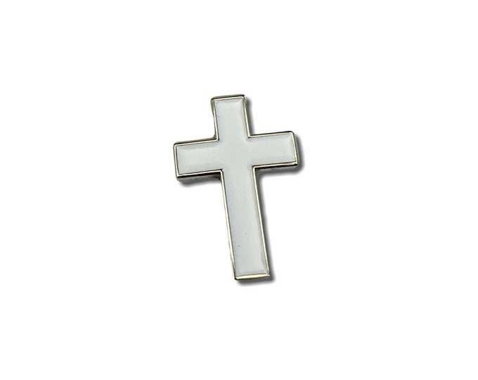 Inexpensive Small Silver Cross Lapel Pins for Confirmation Etsy Canada