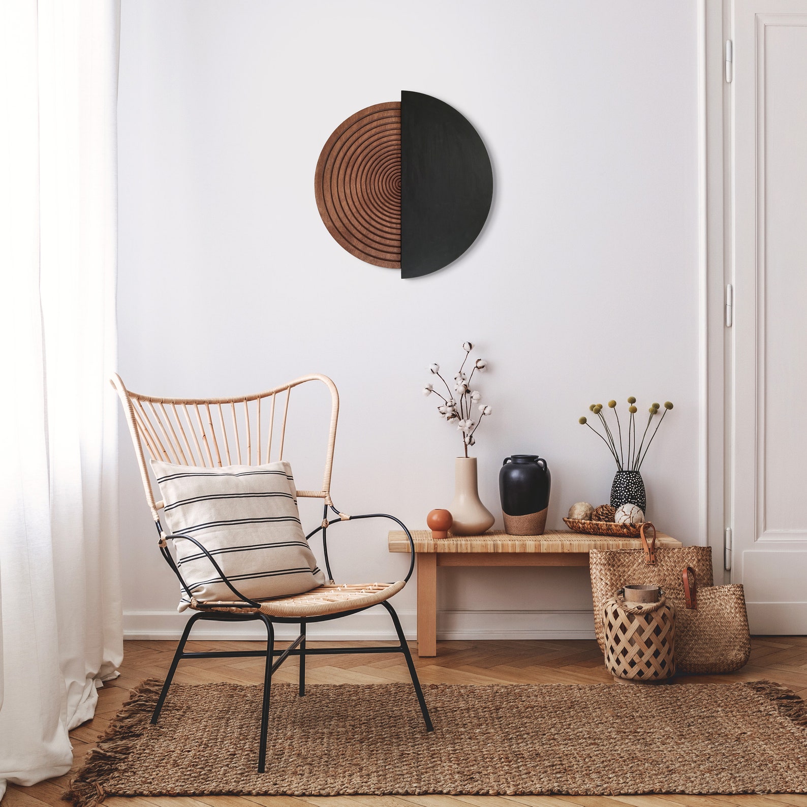 Black Wood Art Line Art Wood 3d Wood Decor Wood Wall Art Etsy Canada