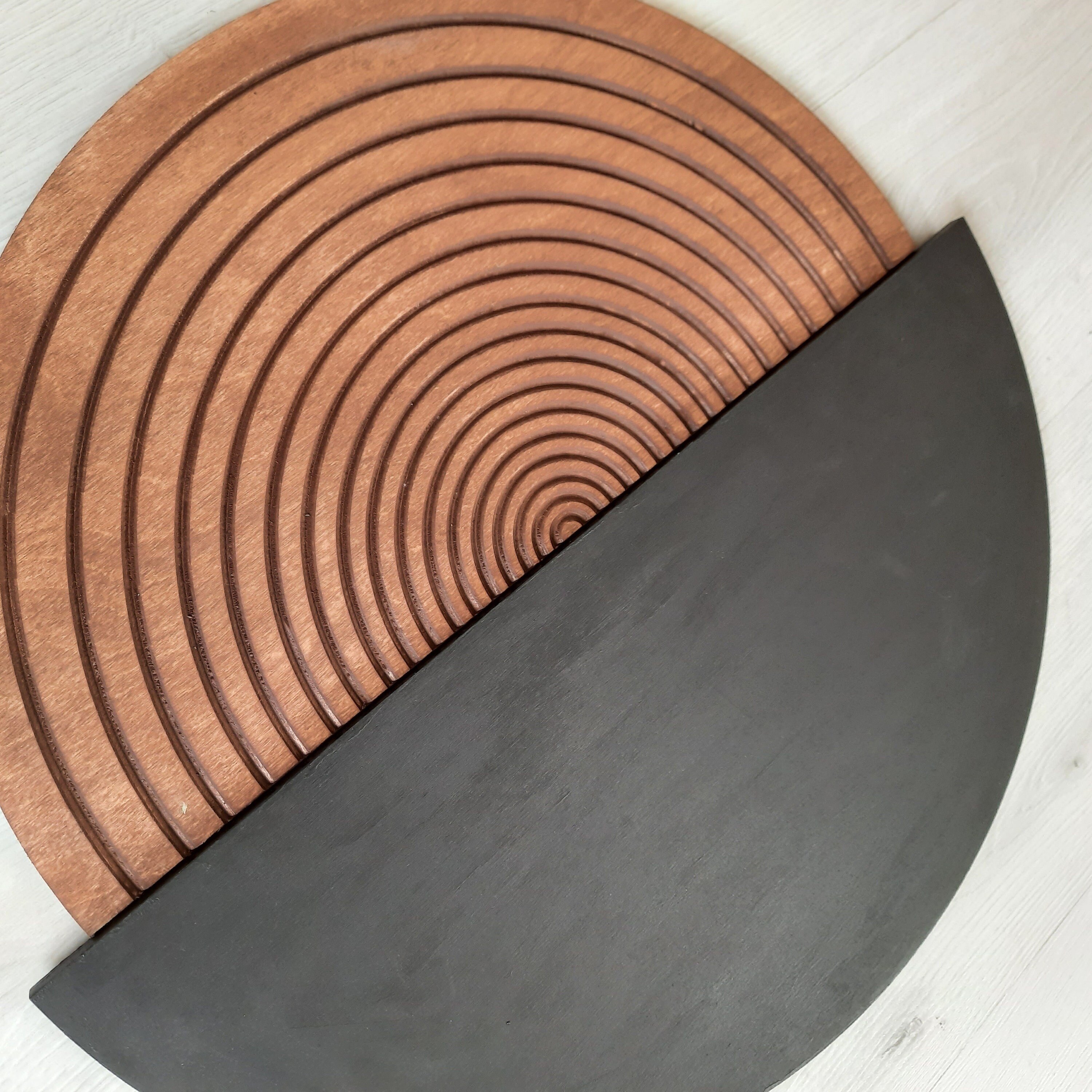 Black Wood Art Line Art Wood 3d Wood Decor Wood Wall Art Etsy Canada