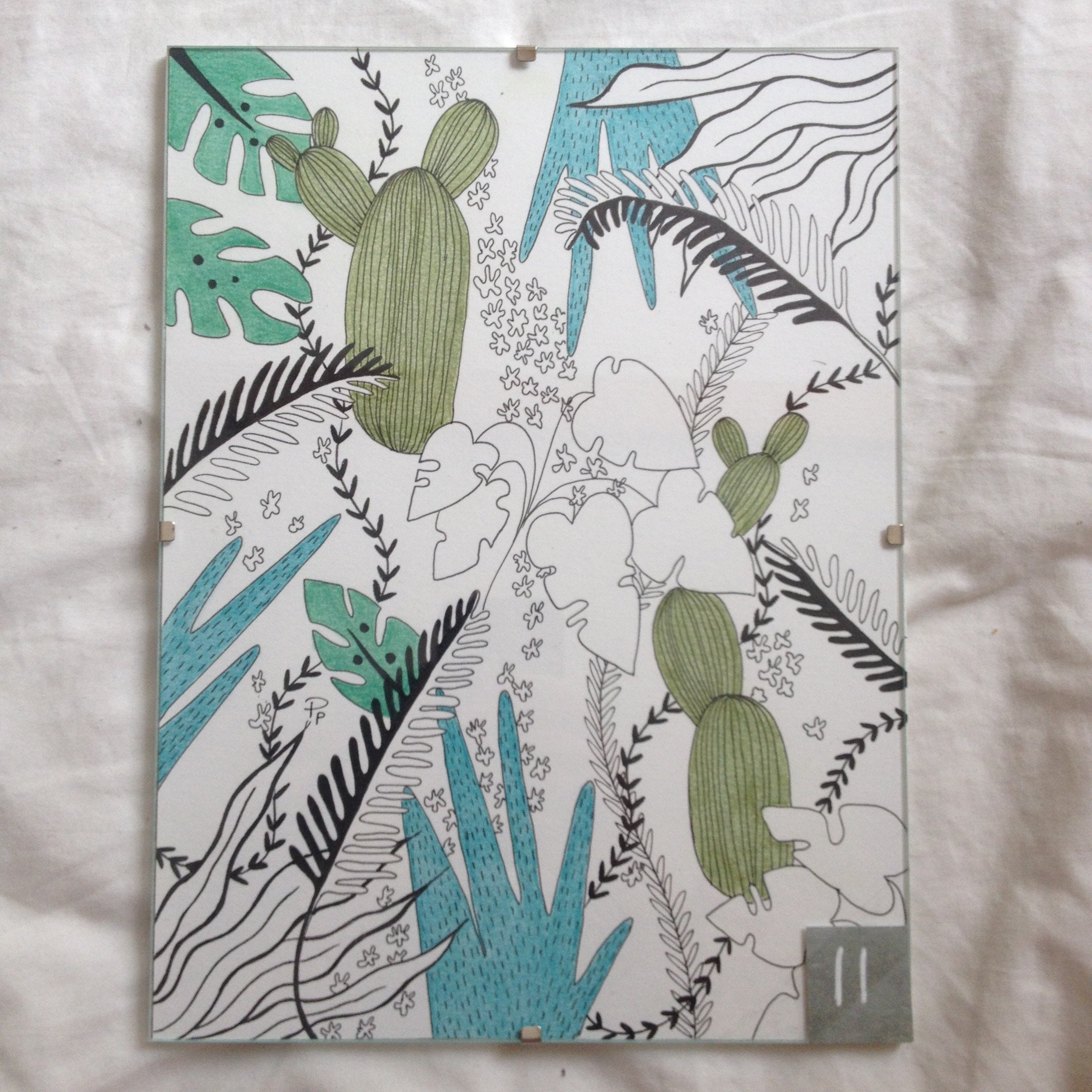 Cadre Motifs Végétal 11