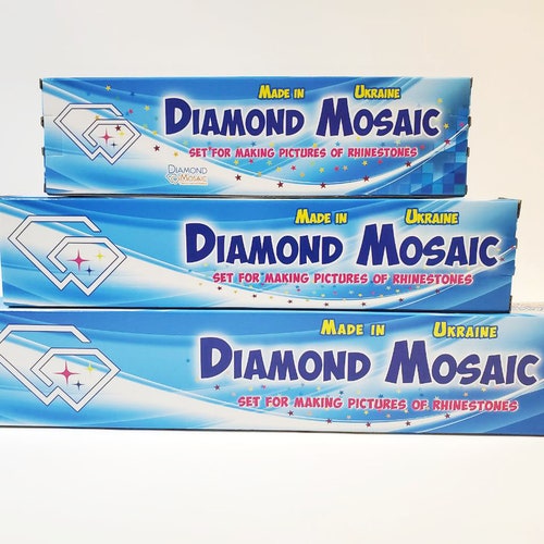Diamond painting kit Pair of Swans, Mosaic Diamonds, Square shops Diamond Full Cover, DIY 3d diamond painting, White Swans Diamond Embroidery