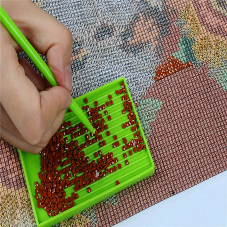 Diamond Painting Kit Mushroom Still Life Square Diamond Full Etsy