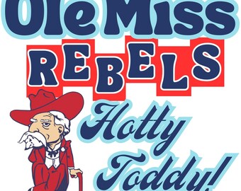 Ole Miss Rebels Png Digital File for Stickers, Buttons, Shirts, Hats