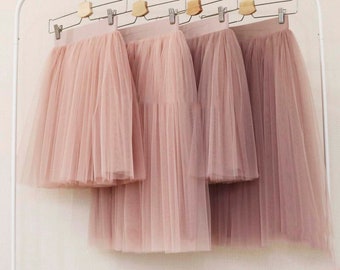 tulle maxi skirt bridesmaid