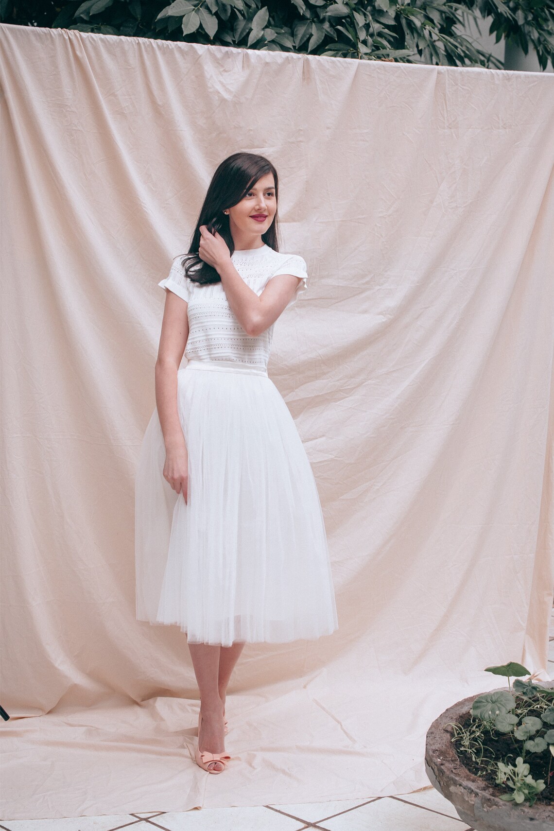 Tully Skirt - Navy