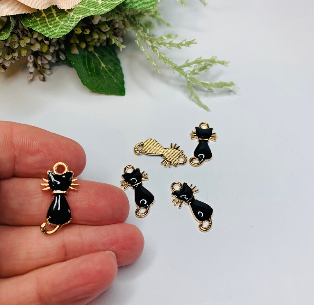 Cat Charms For Jewellery Making at Yong Etchison blog