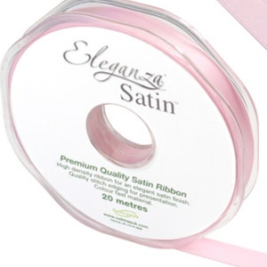 Pink Ribbon, Double Faced Satin Ribbon, in Reels or Cut Lengths - Etsy