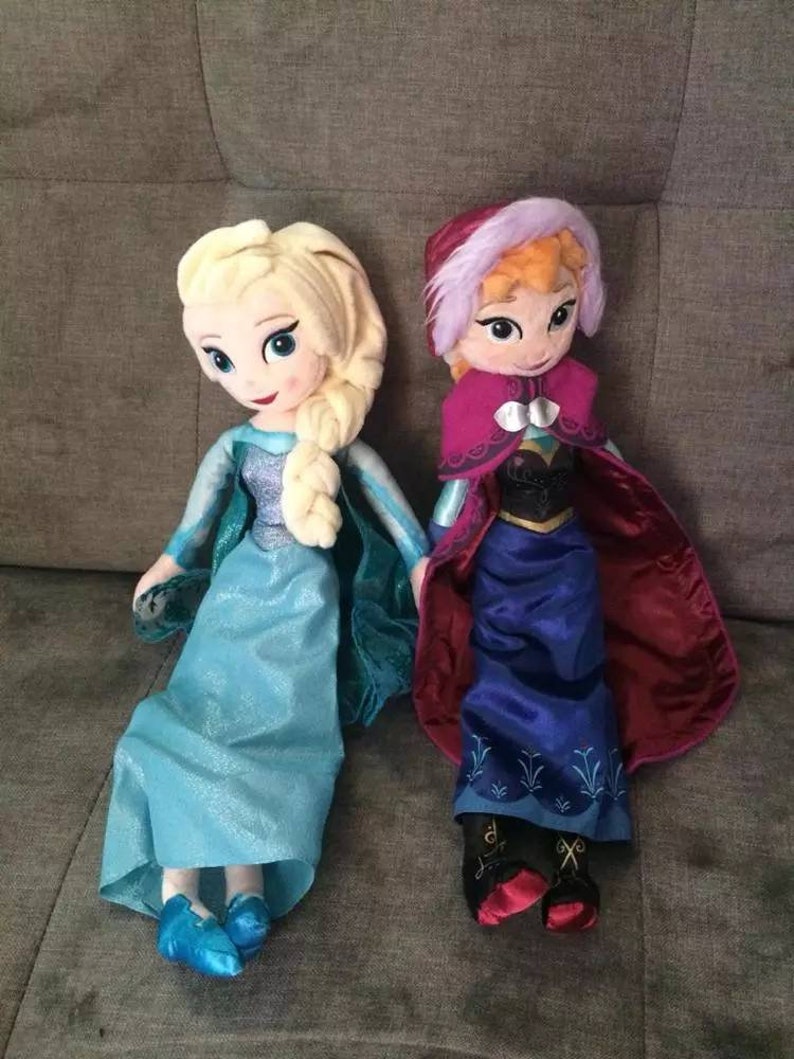 Details about / 50//40cm Plush Doll Toys Unique Gift Cute Snow Queen Princess Plush Doll
