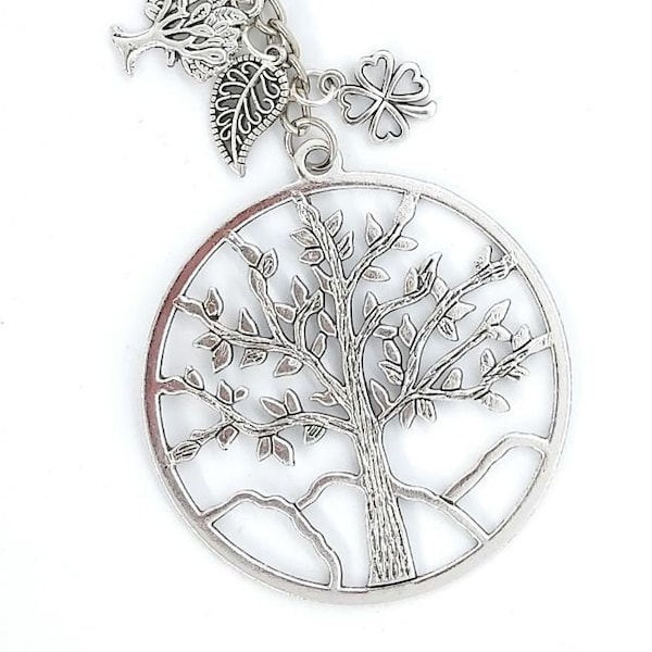 Selection of Large TREE OF LIFE. Keyring, Key Ring, Bag Charms