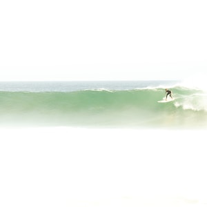 Cool Surf Photo Print - Malibu California - Green Decor