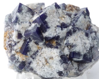 Fluorite with Quartz, Supernova Pocket, Diana Maria Mine - Etsy 日本