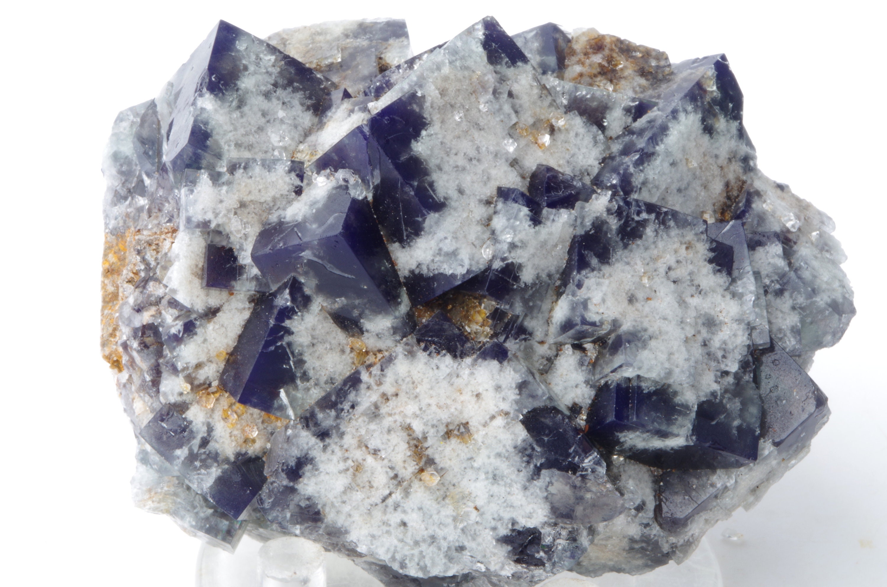 FLUORITE Supernova pocket、ダイアナ・マリア鉱山、イギリス 7x5.5cm