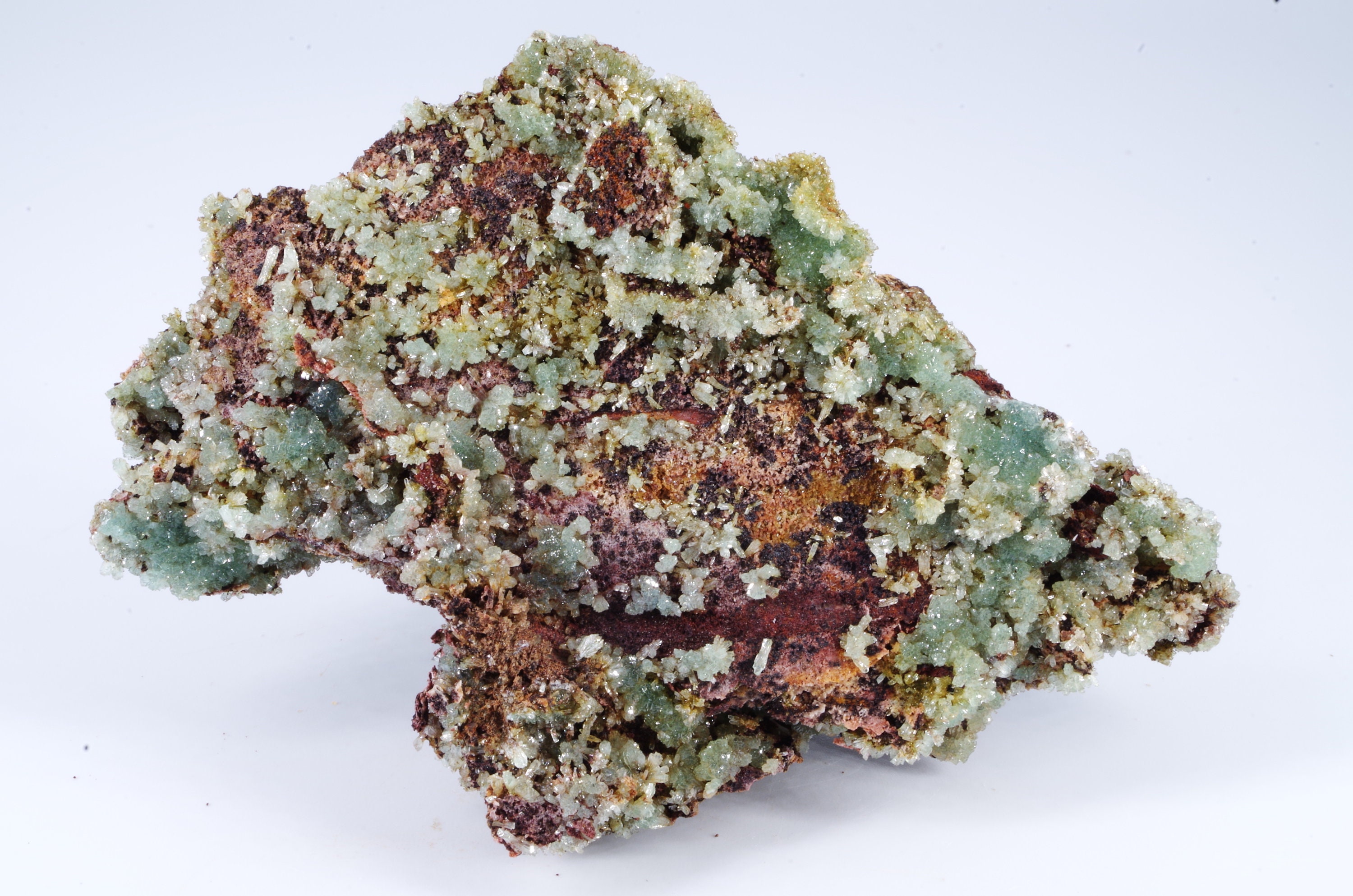 Cupro Adamite Lavrion Mine Grèce/Greece 10.5x7x3cm 90 Gr