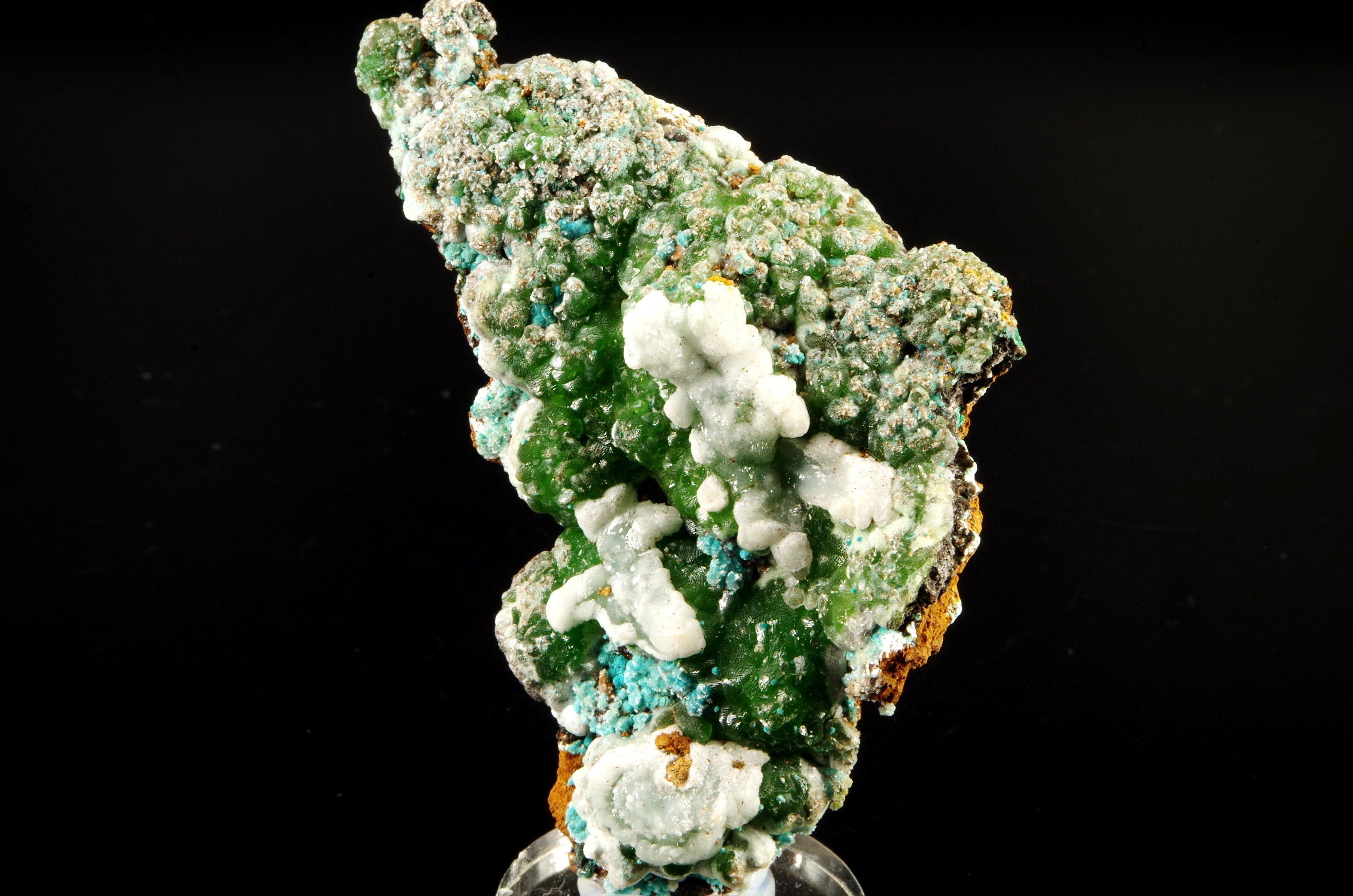 Smithsonite Rosasite Calcite Lavrion Mine Grèce/Greece 7x5x2cm 58G