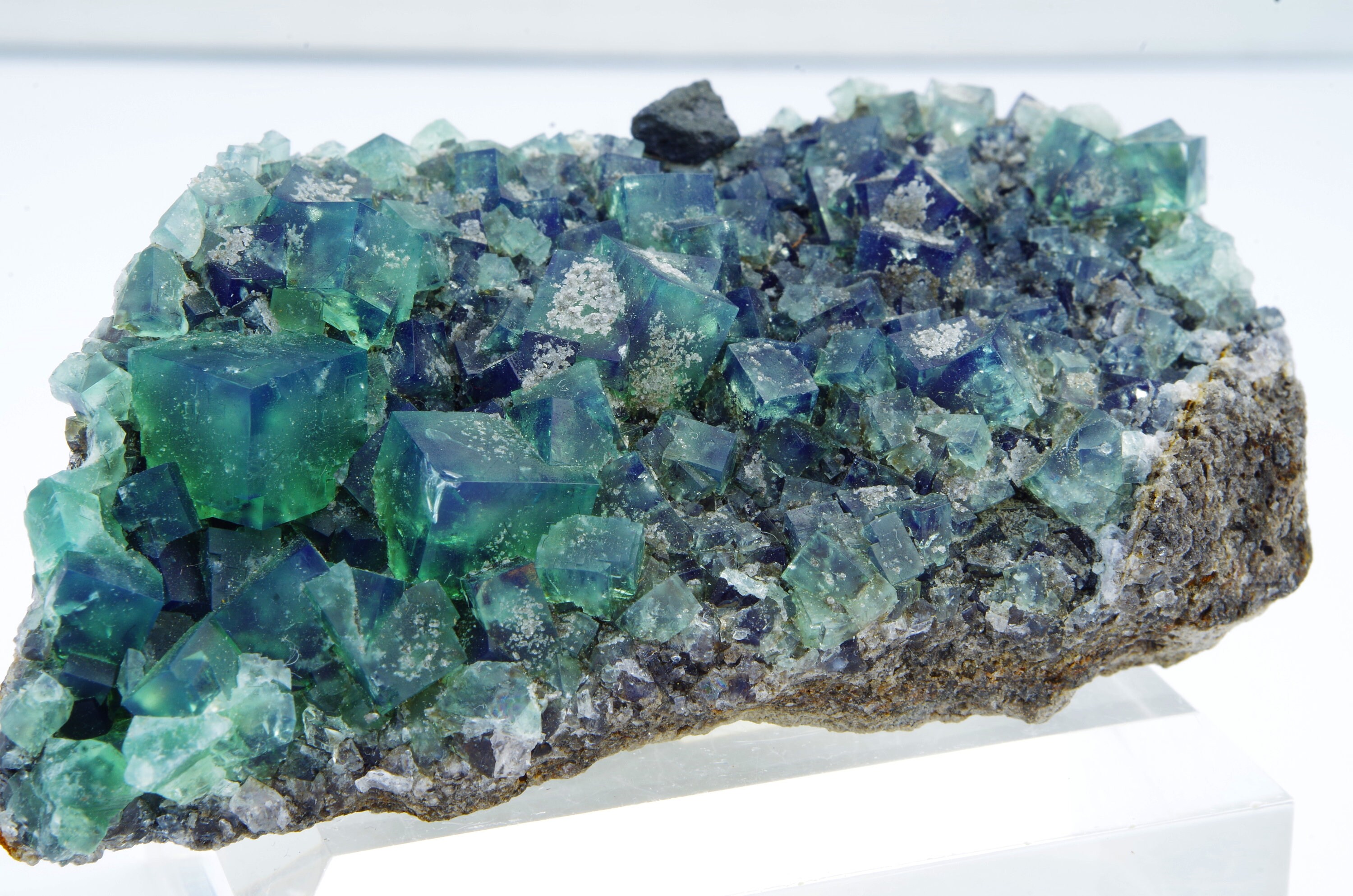 Fluorite Diana Maria Angleterre/England Uk 8x4.5x1.5cm 80G