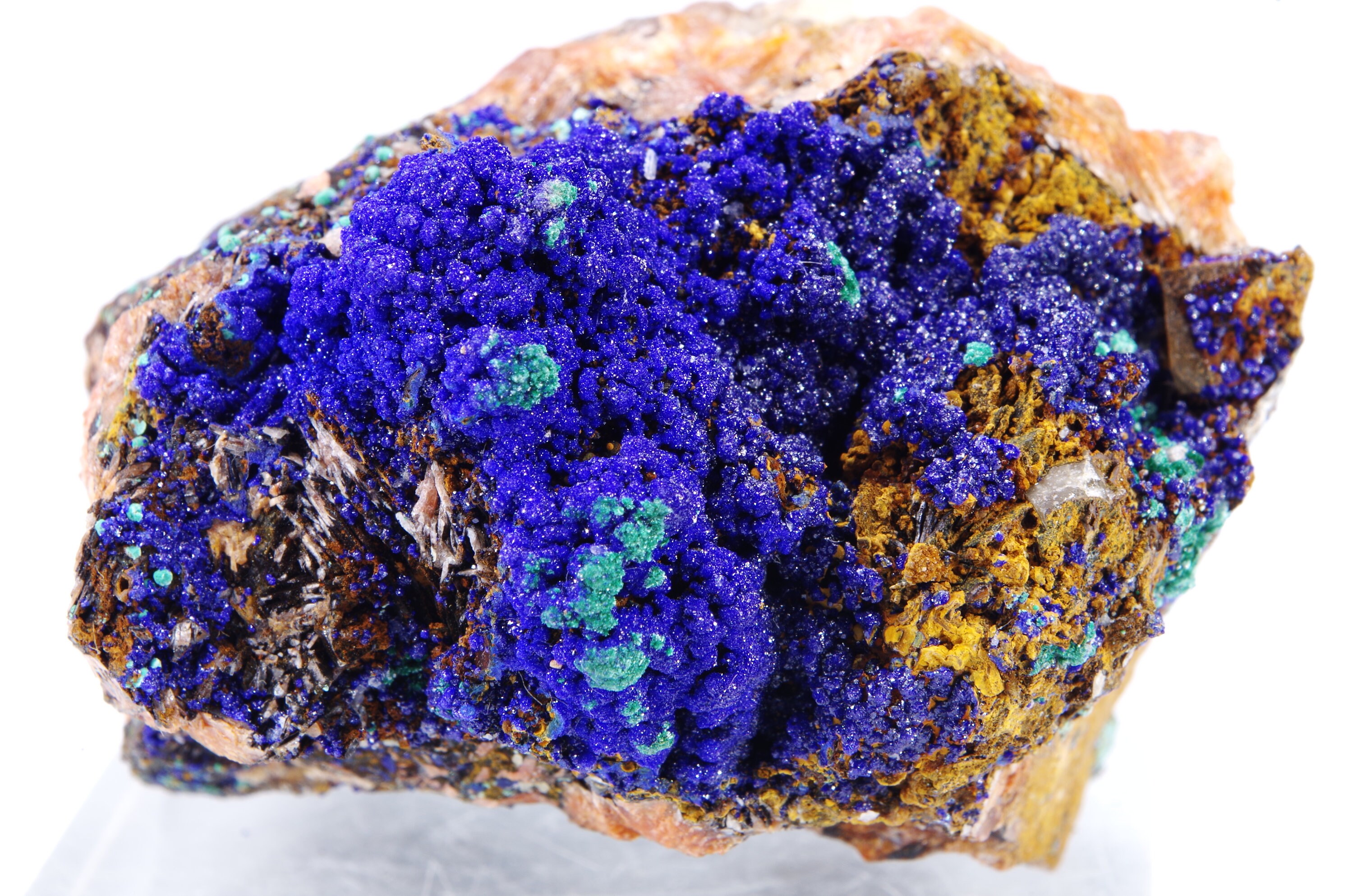 Azurite Malachite Maroc/Morocco 6x3.7x4.9cm 143G