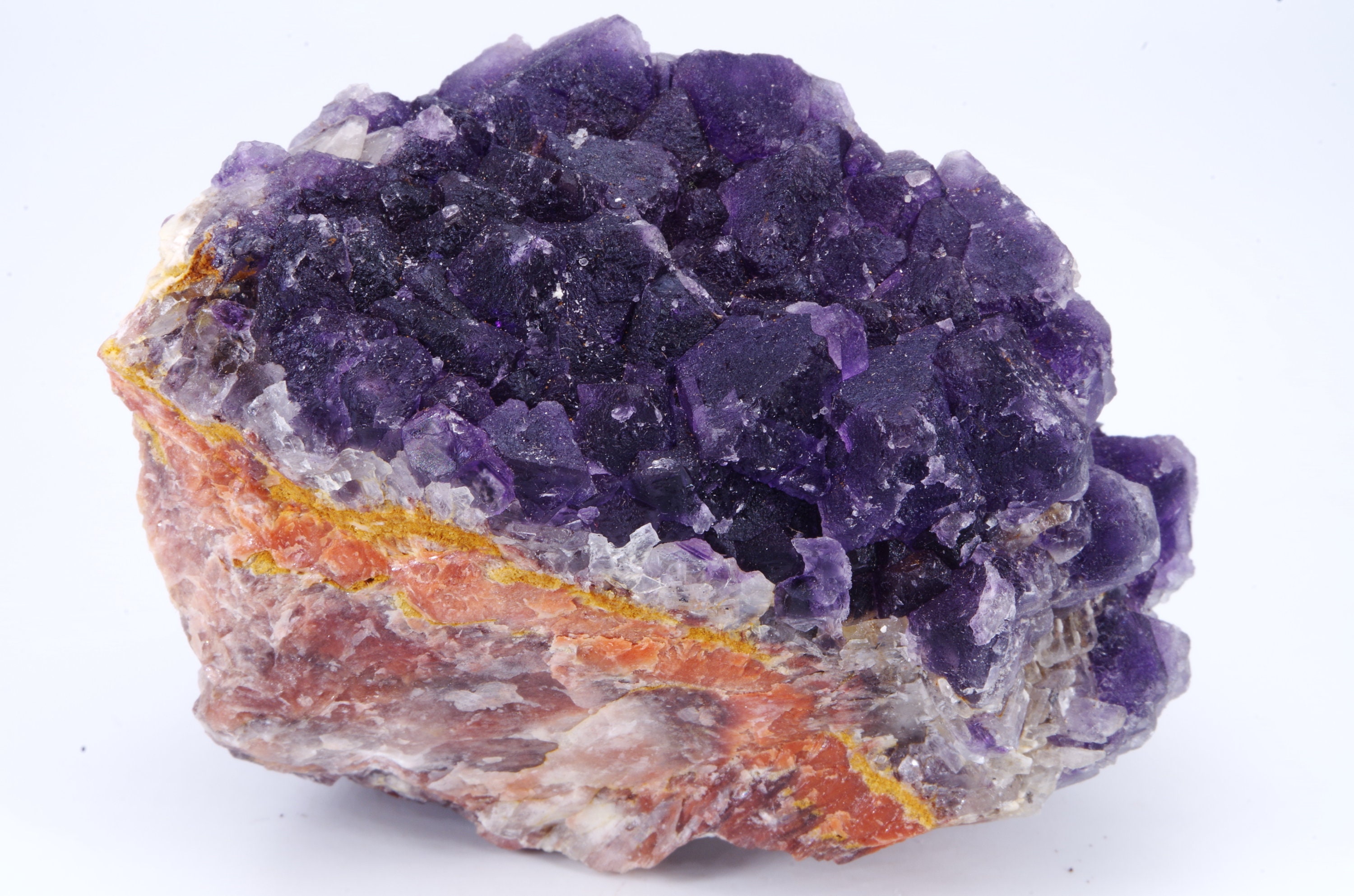 Fluorite de Debdou, Taourirt, Maroc 10x6x6cm 730Gr