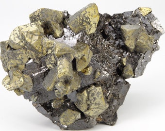 Calcopirita Esfalerita Mina Huaron Perú / Perú 7x5x3cm 160g