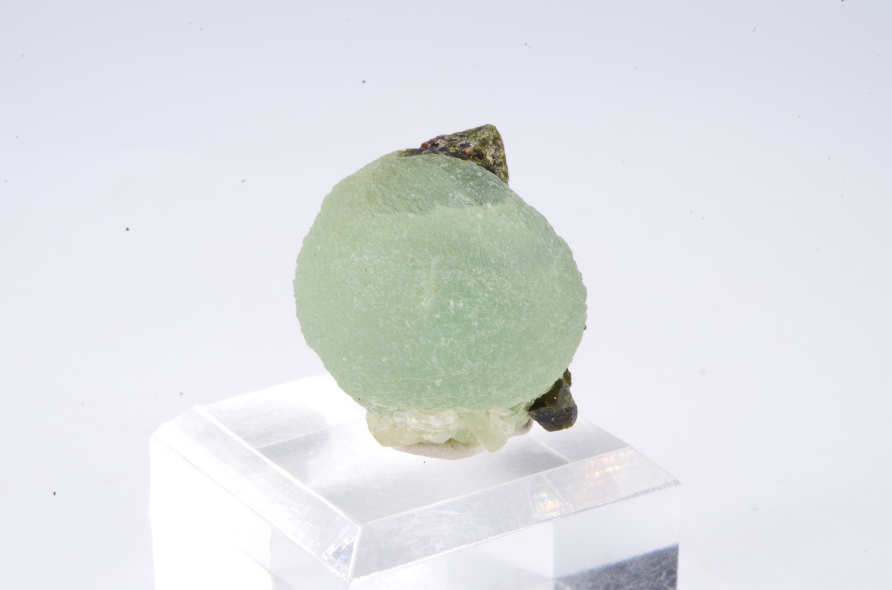 Epidote, Préhnite/Bendougou, Kaye, Mali Afrique/ 2.5x2x2 15G