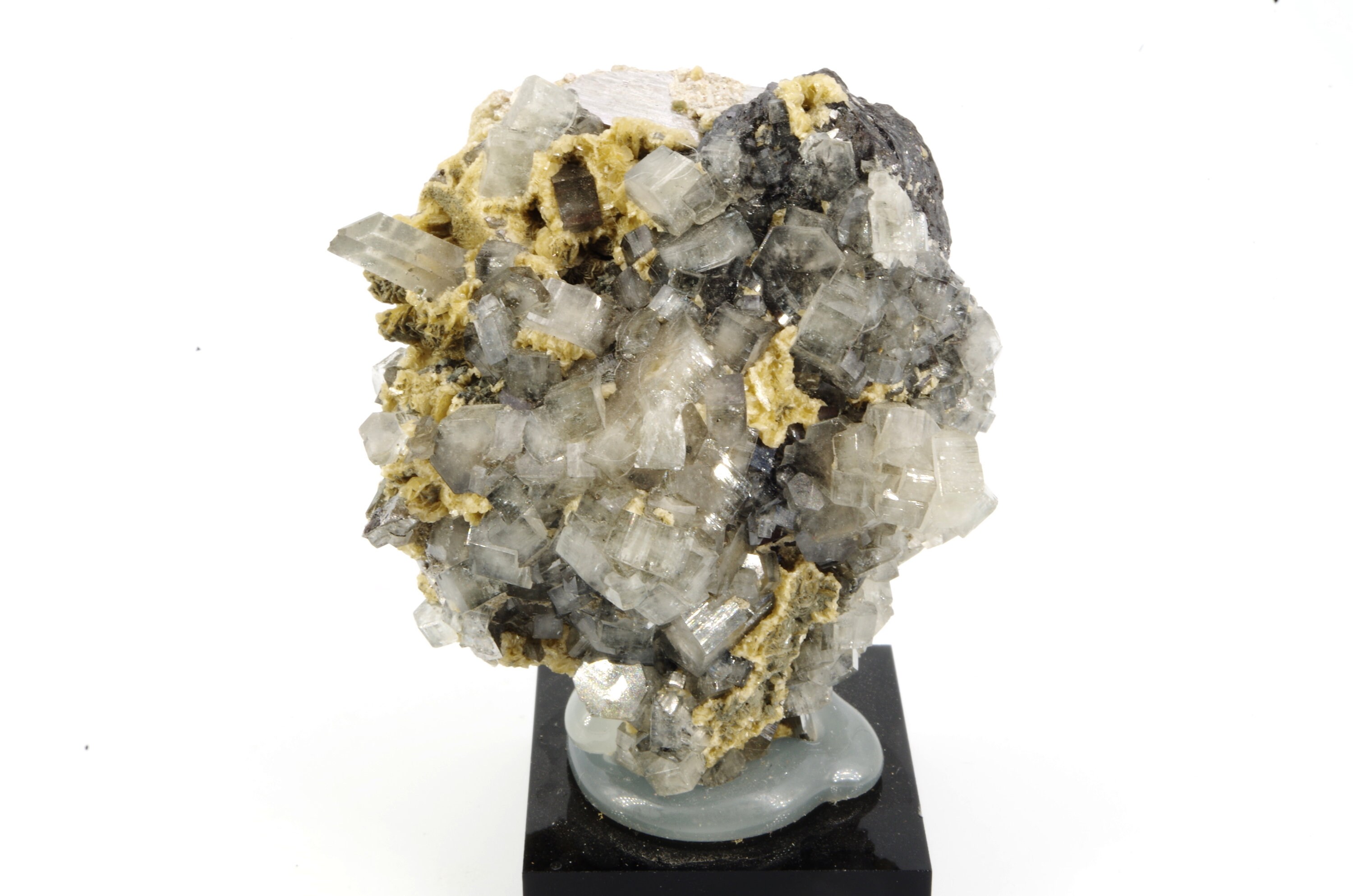 Apatite Sidérite Arsénopyrite Panasqueira Portugal 5x4.5x3.5cm 117Gr