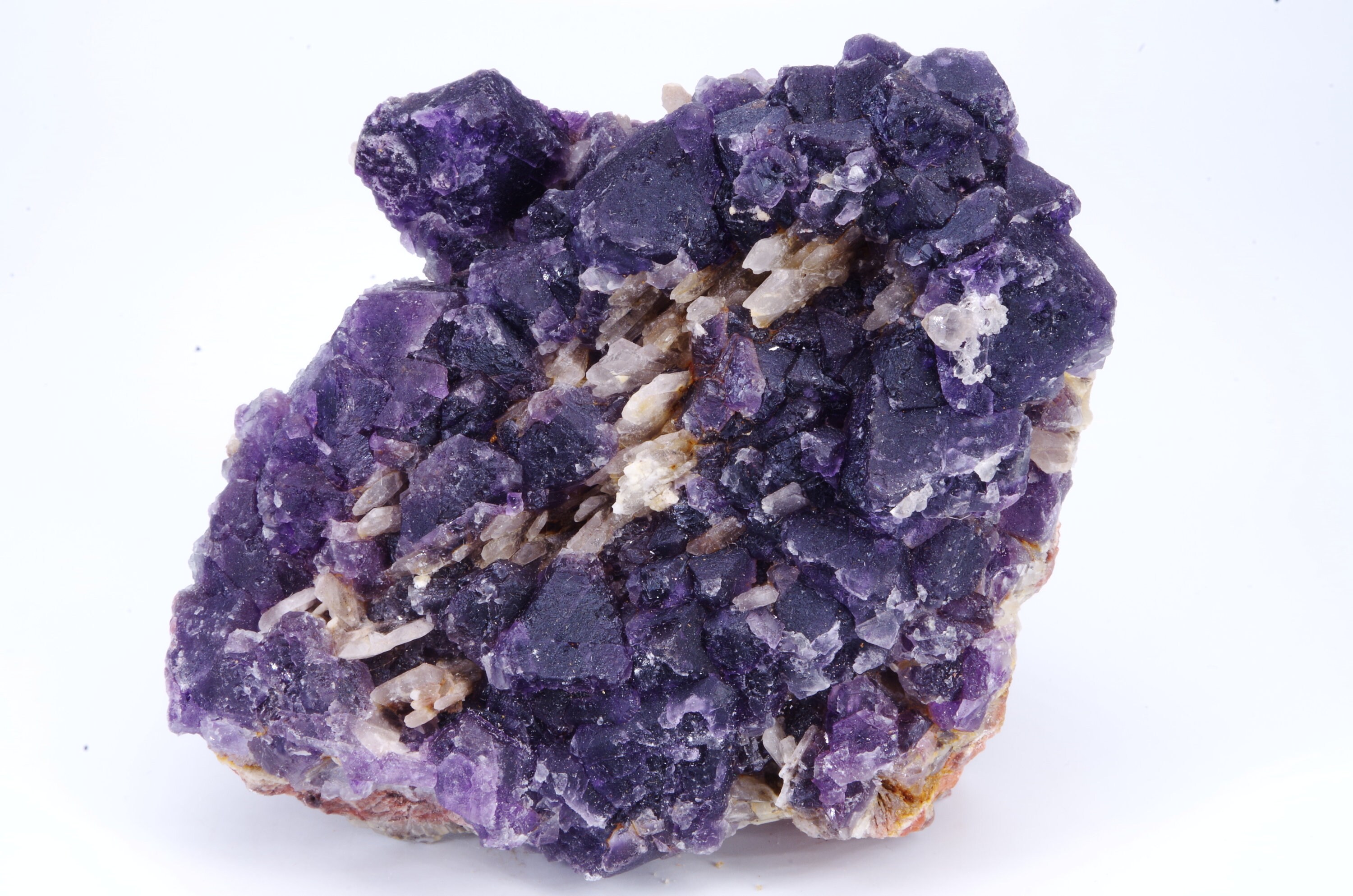 Fluorite Baryte de Debdou, Taourirt, Maroc 10.5x9x5cm 575G