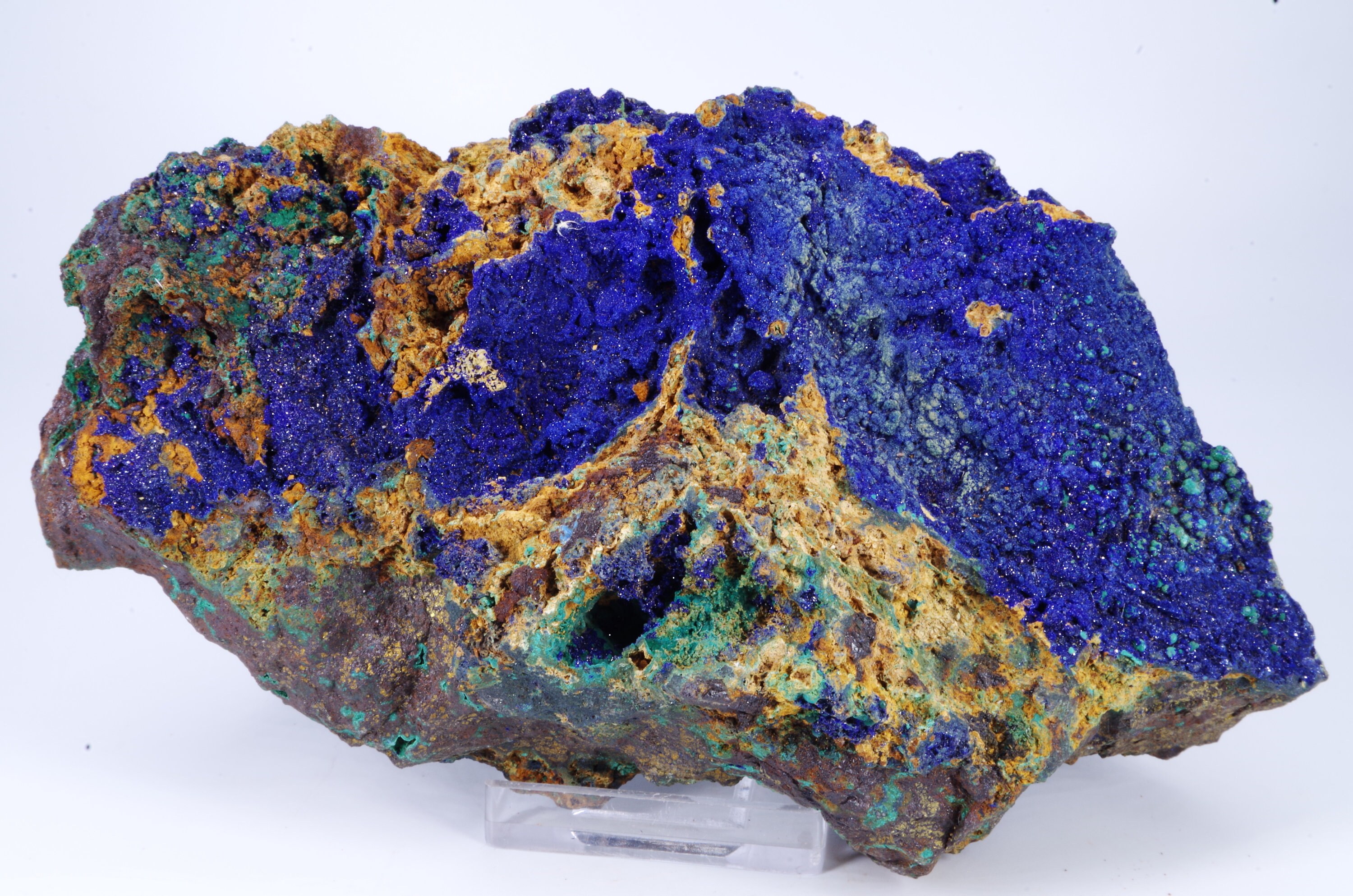 Azurite Aouli Maroc 14x8x4.5cm 716Gr