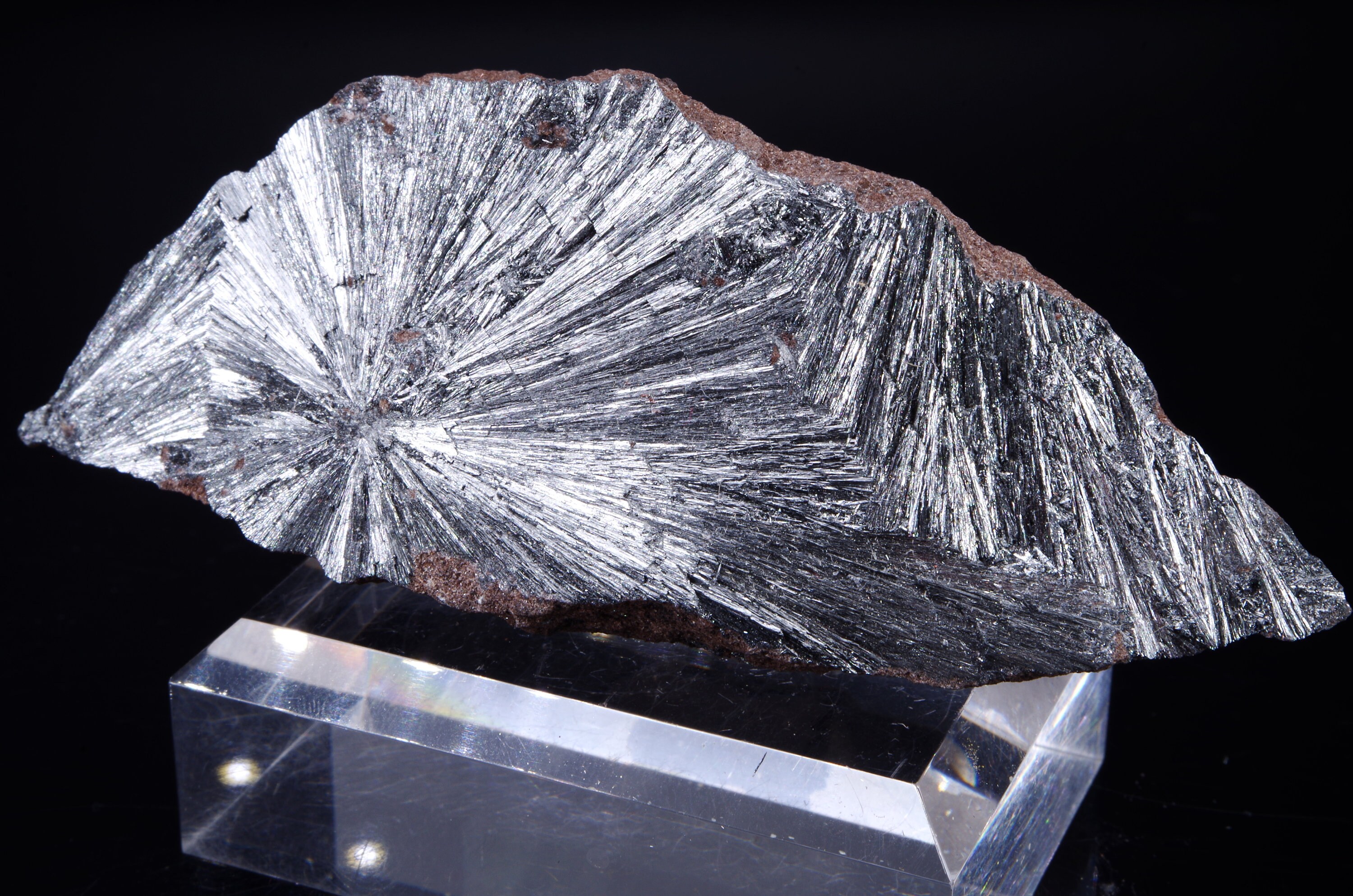 Pyrolusite, Imini, Ouarzazate, Maroc/9.5x4x1.5 74G