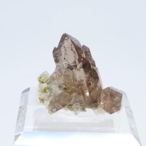 Smoky quartz, Mont-Blanc, Alps, France 2.3x2x1.5cm