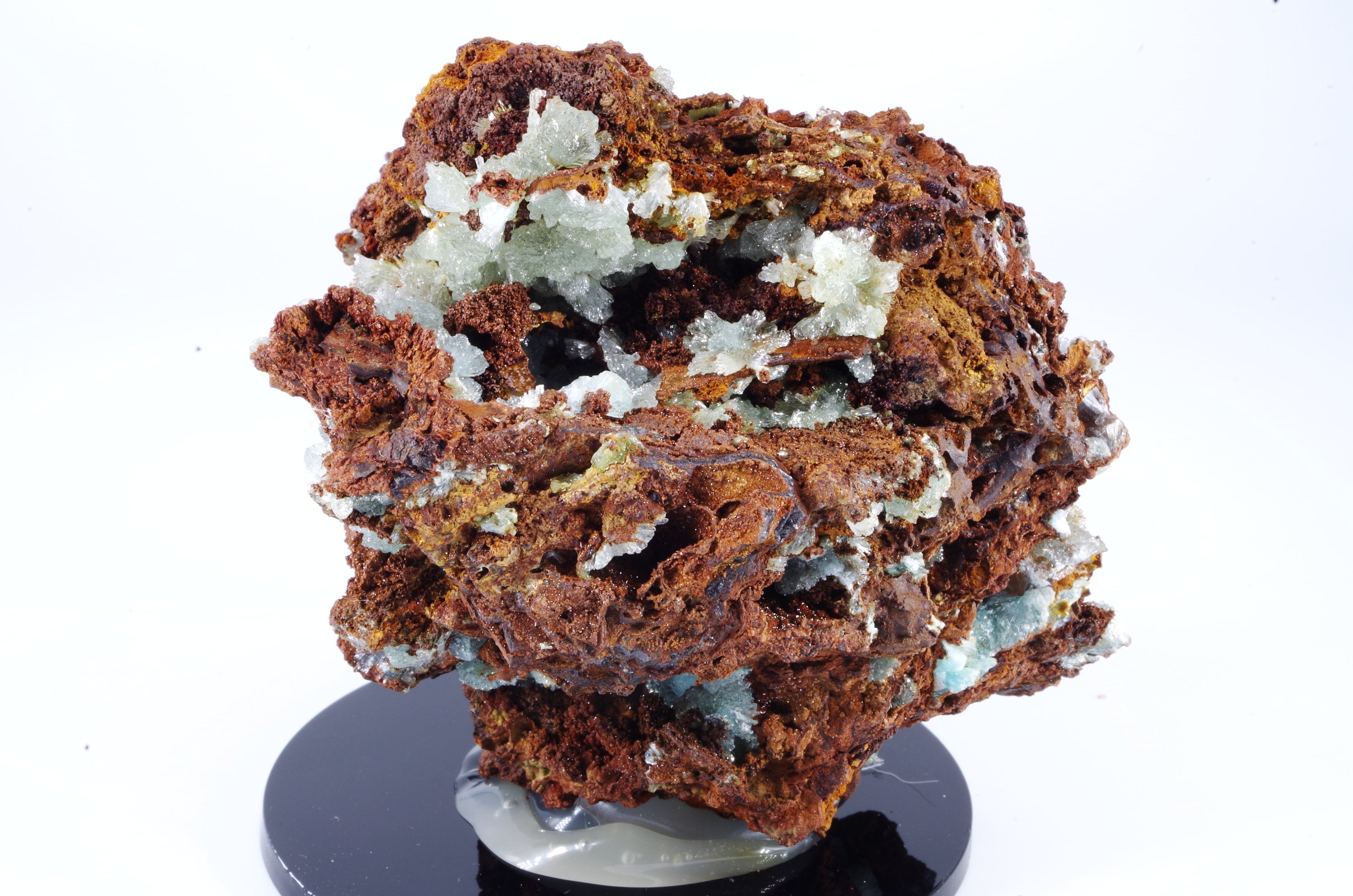 Cupro Adamite Lavrion Mine Grèce/Greece 7.5x7.5x6.5cm 346 Gr