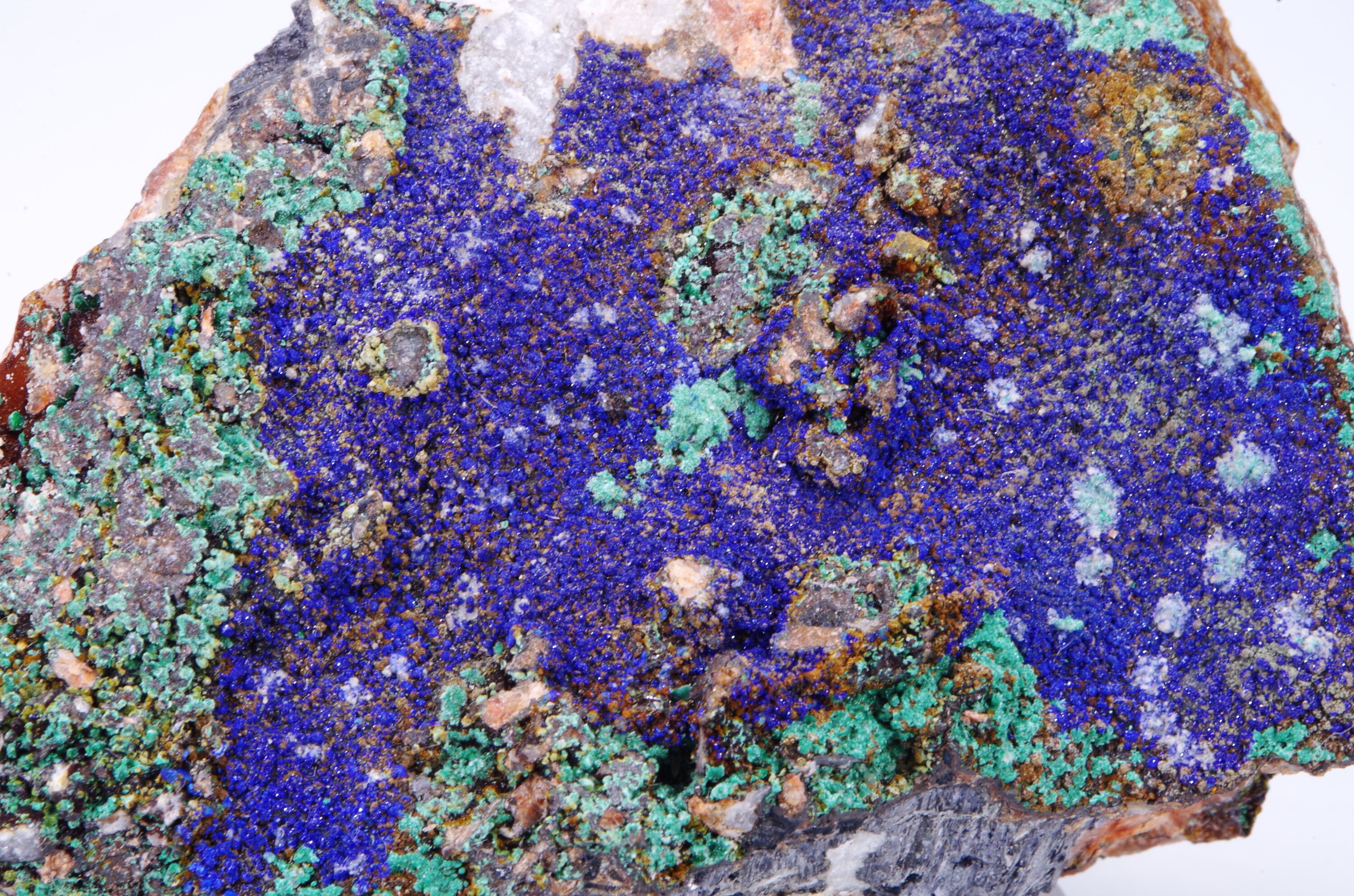 Azurite Malachite Maroc/Morocco 9x6x2.9cm 170G