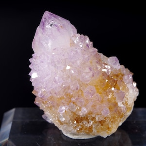 Amethyst &quot;Cactus&quot; Citrine South Africa 2.7x3.7x4.8cm 39g / Spirit Quartz